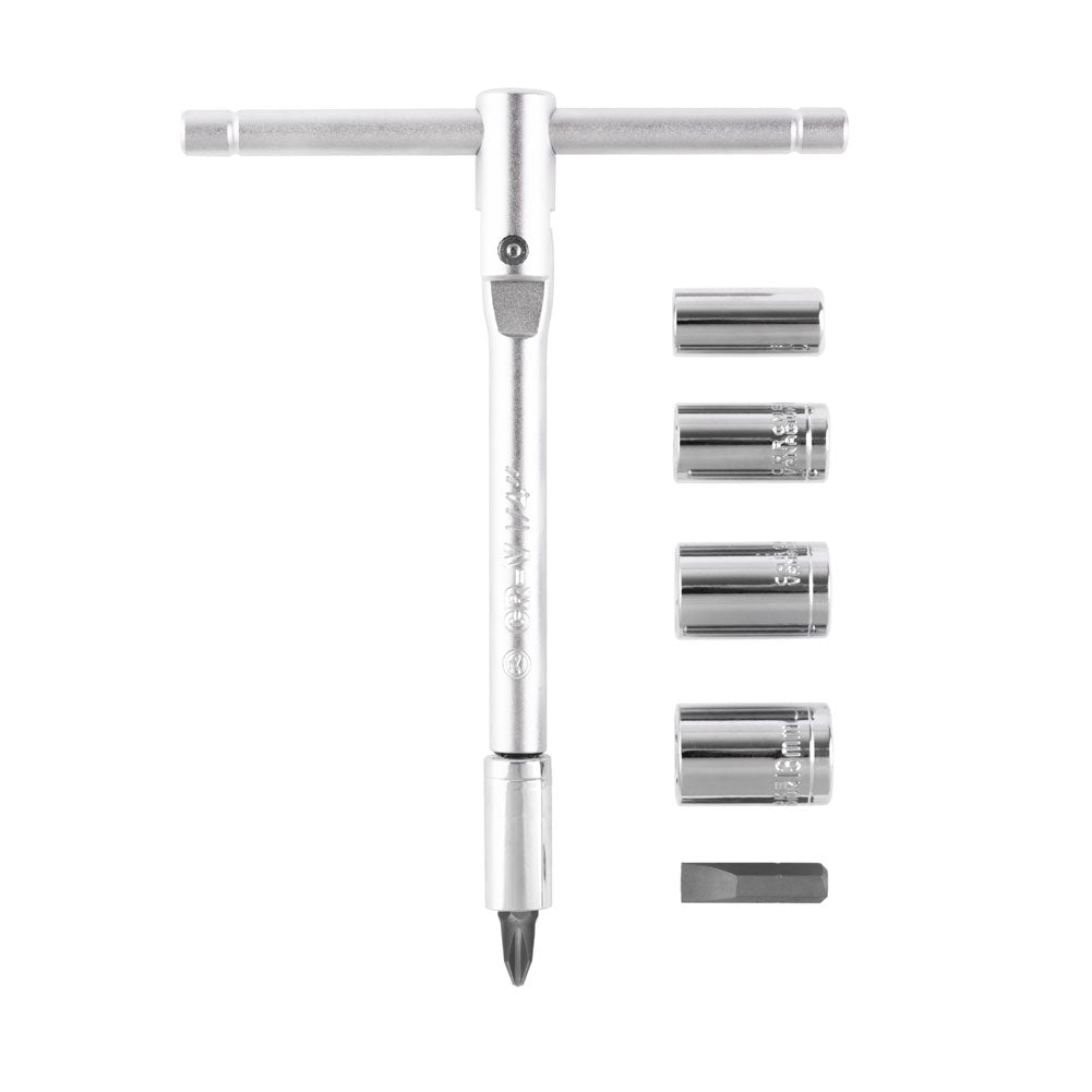 Tusk Folding Mini T-Handle Set 1/4" Drive-T-Handle-Tusk-Black Market UTV