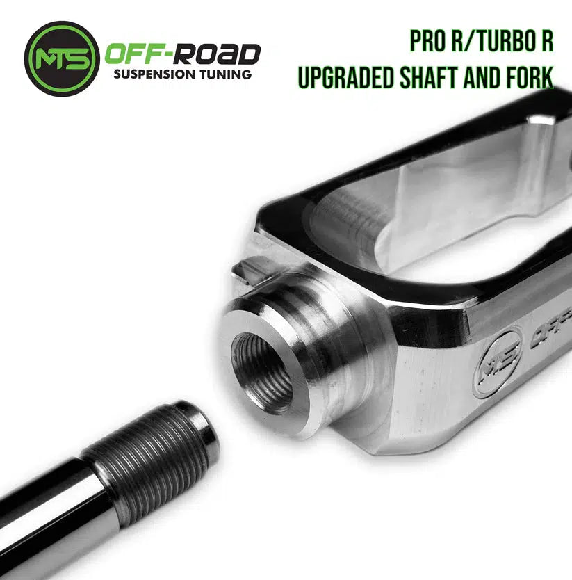 MTS UPGRADED Front Shafts and Shock Forks for Pro R/Turbo R Ultimate- Set of 2-Front Shafts-MTS-Fox Dynamix-Black Market UTV