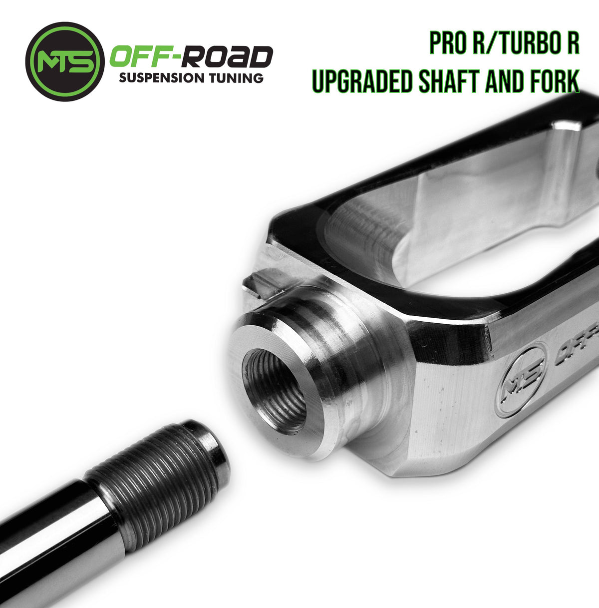 UPGRADED Front Shafts and Shock Forks for Pro R/Turbo R/Pro S - Set of 2-Forks-MTS Off-Road-Fox Dynamix-Black Market UTV