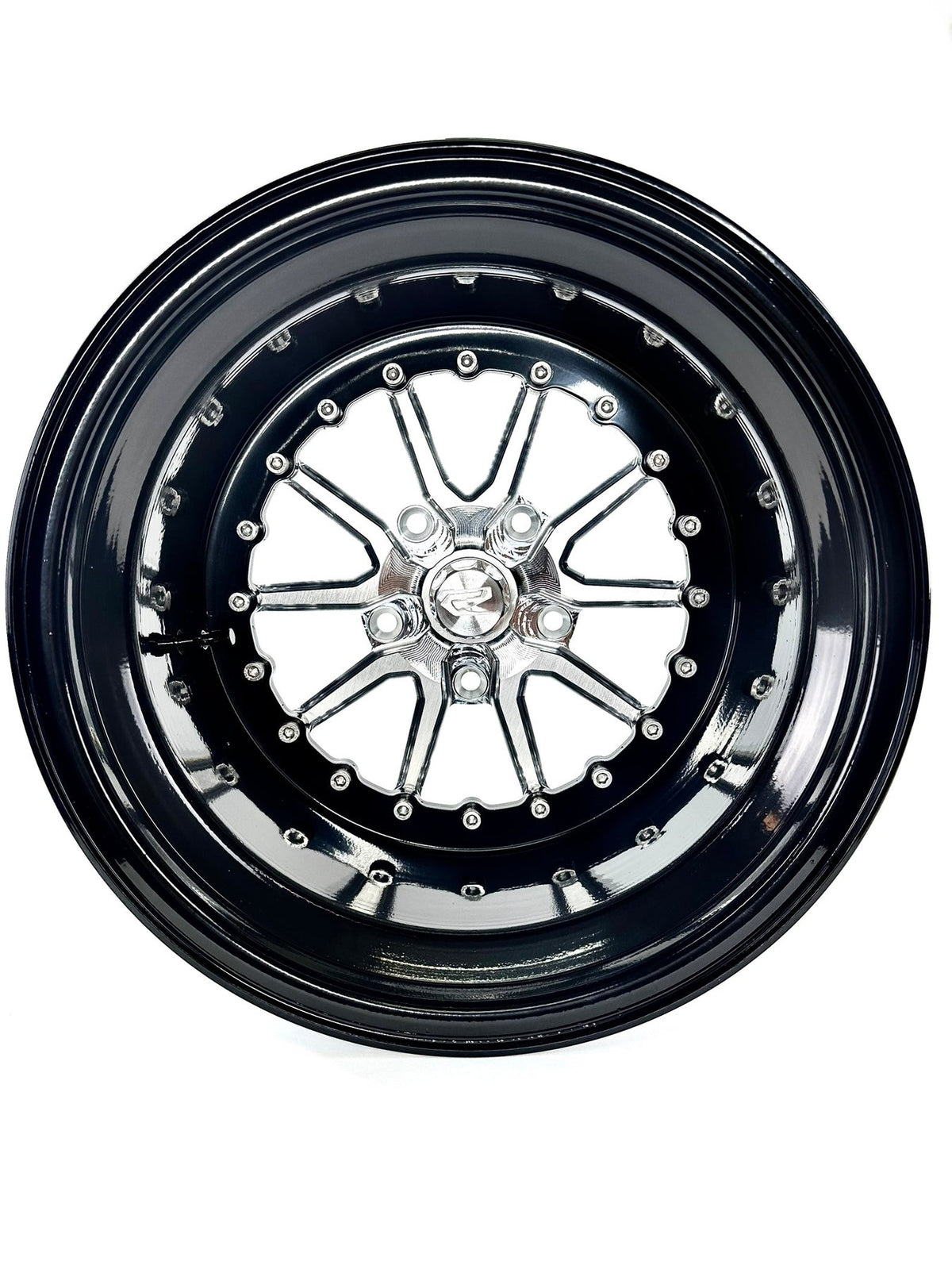 S5 -Silver RZR PRO R 5X4.5 by Ultra-light-Wheels-Packard Performance-15x7 | 5X4.5-Black Market UTV