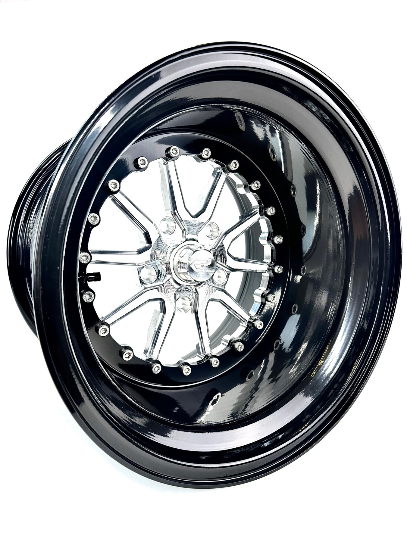 S5 -Silver RZR PRO R 5X4.5 by Ultra-light-Wheels-Packard Performance-15x7 | 5X4.5-Black Market UTV