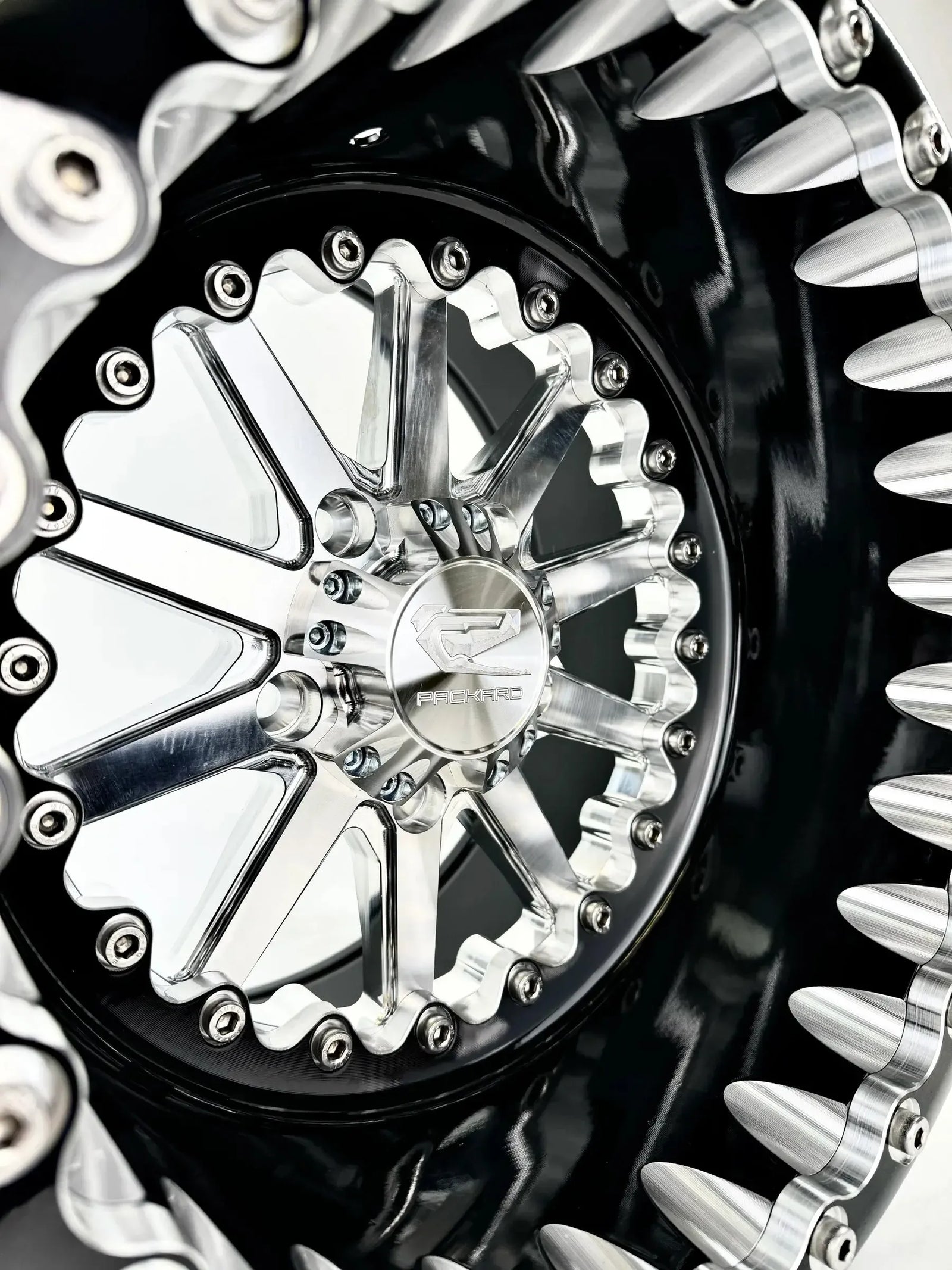 Element - FF Forged Beadlock - Silver RZR Pro R 5x4.5-Wheels-Packard Performance-15x11 | 5X4.5-V.2-Yes-Black Market UTV