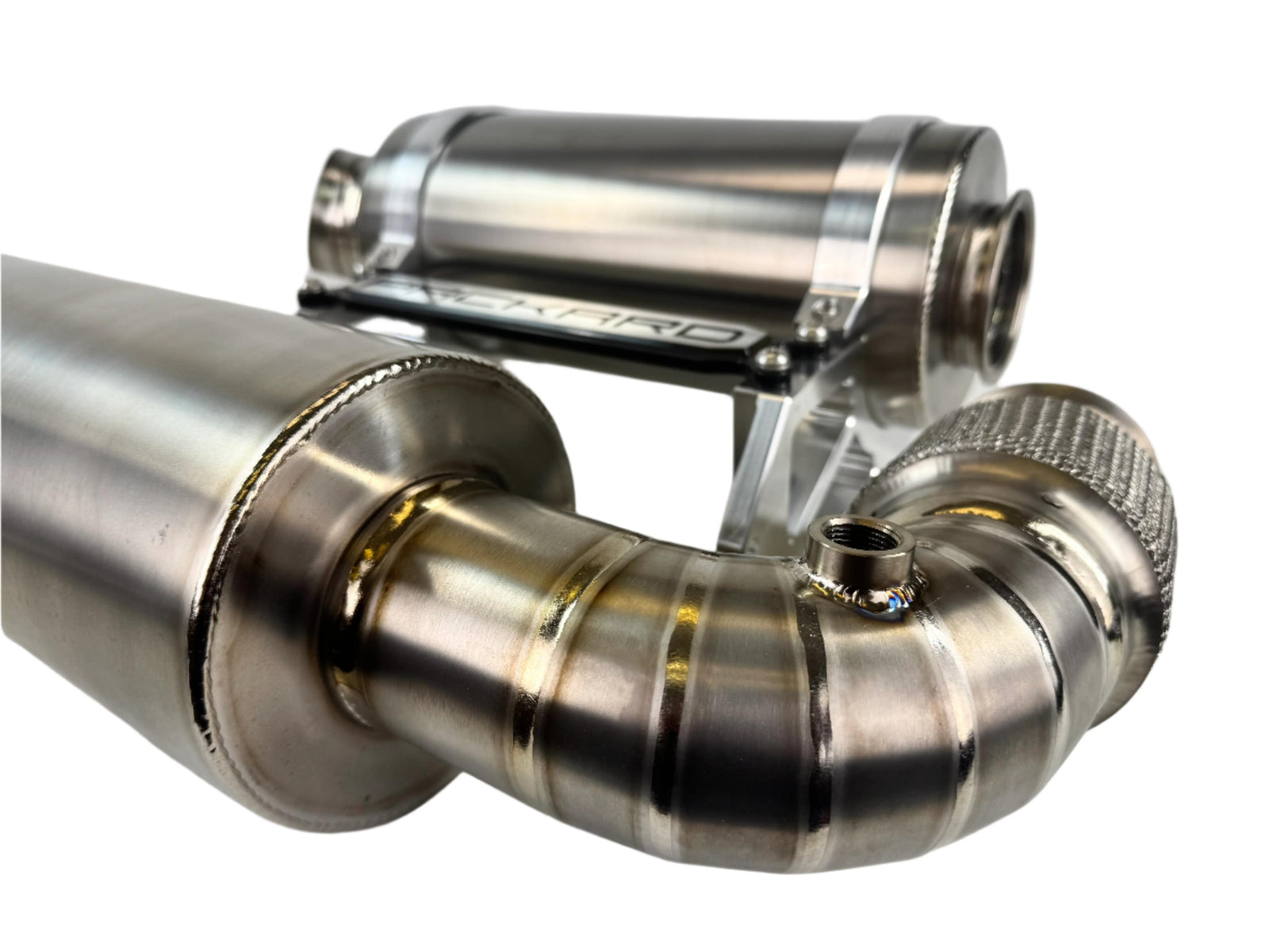 Packard Performance 3" Titanium Turbo Back Exhaust (Dual Muffler) for Can-Am X3-Performance-Packard Performance Dealer-Black Market UTV