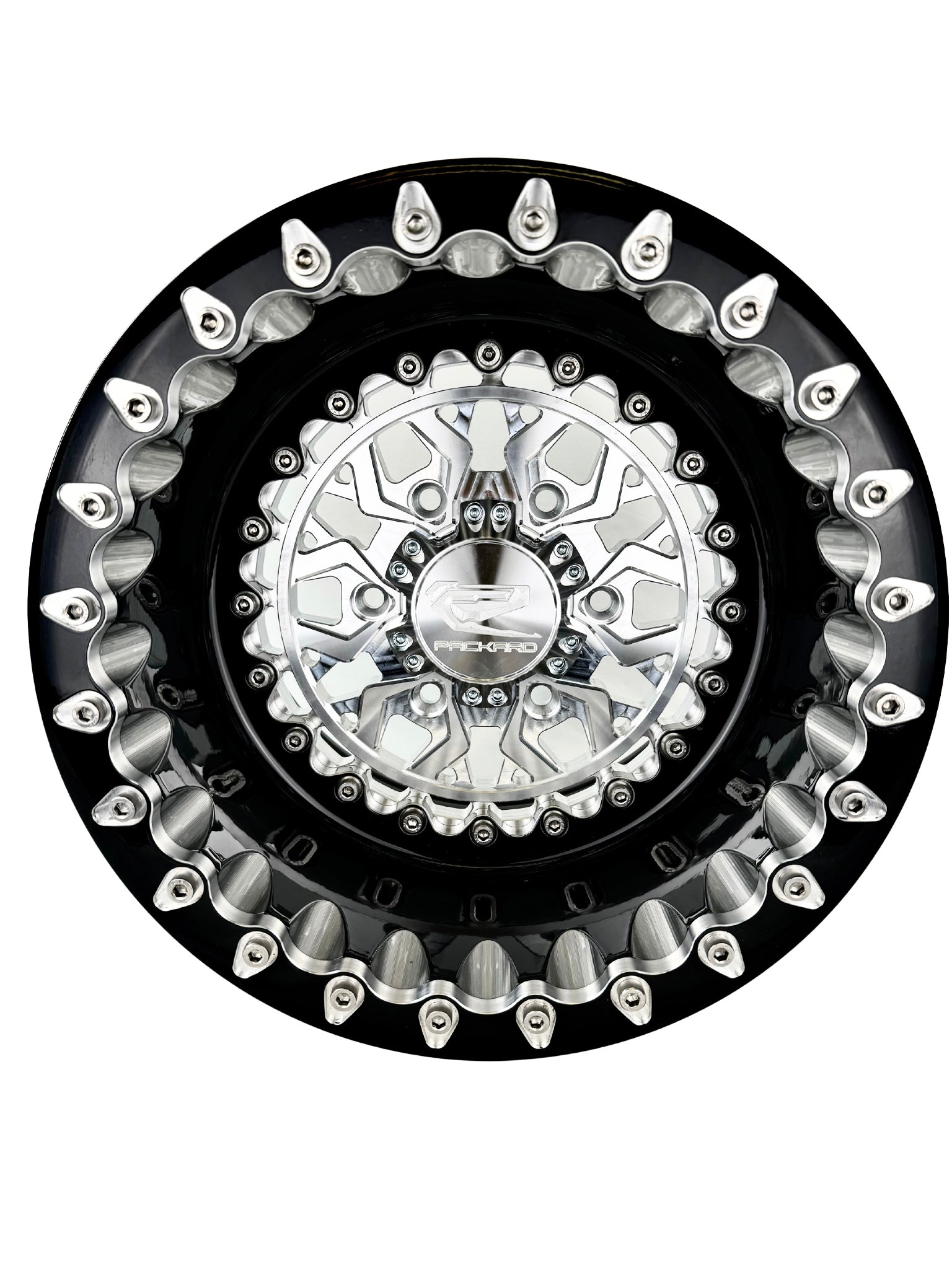 Apollo - FF Forged Beadlock - Silver Maverick R 6x139.7-Wheels-Packard Performance Dealer-15x7 | 6X139.7-V.1-No-Black Market UTV