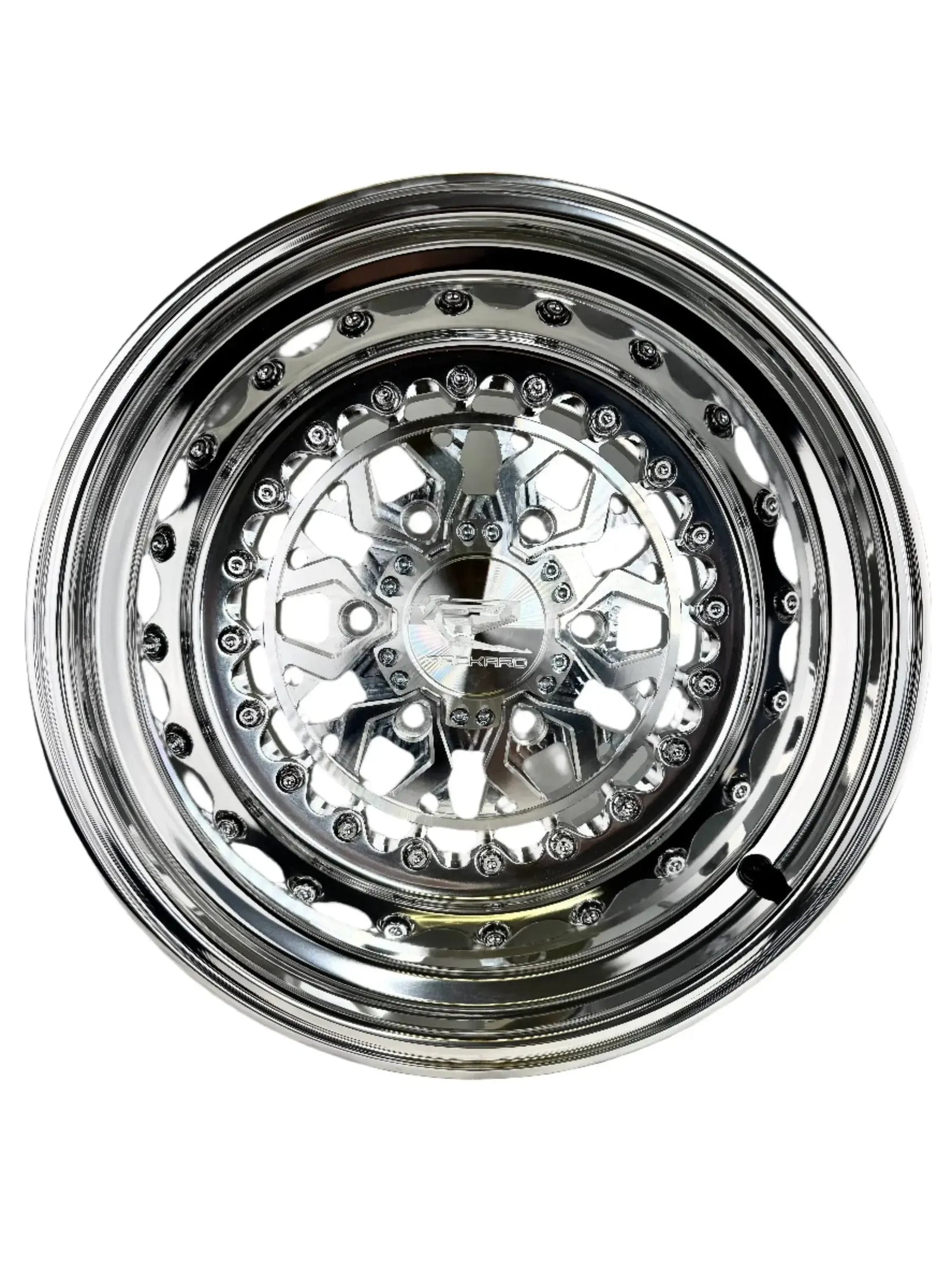 Apollo - FF Forged Polished Silver Maverick R 6x139.7-Wheels-Packard Performance-15x7 | 6x139.7-No-Black Market UTV