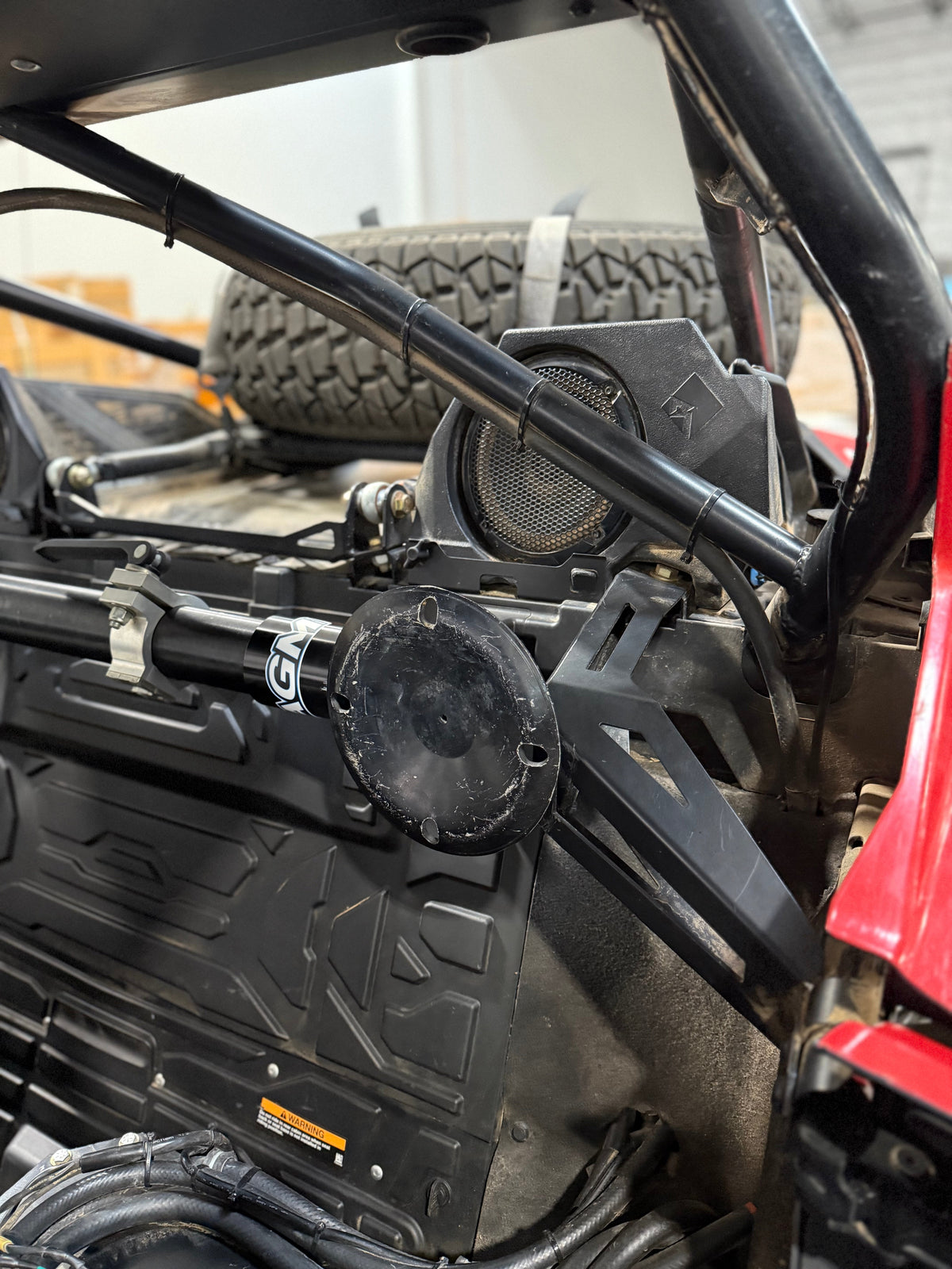 POLARIS PRO R AGM JACK MOUNT-Geiser Performance-2022-2024-Black Market UTV