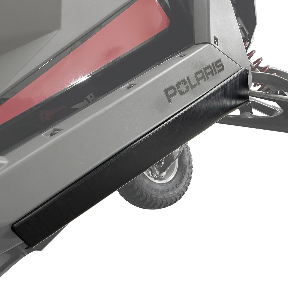 Polaris RZR Turbo R / Pro S UHMW Rock Sliders-Rock Sliders-Factory UTV-3/8&quot;-Install with Factory UTV Skid Plate-Full coverage-Black Market UTV