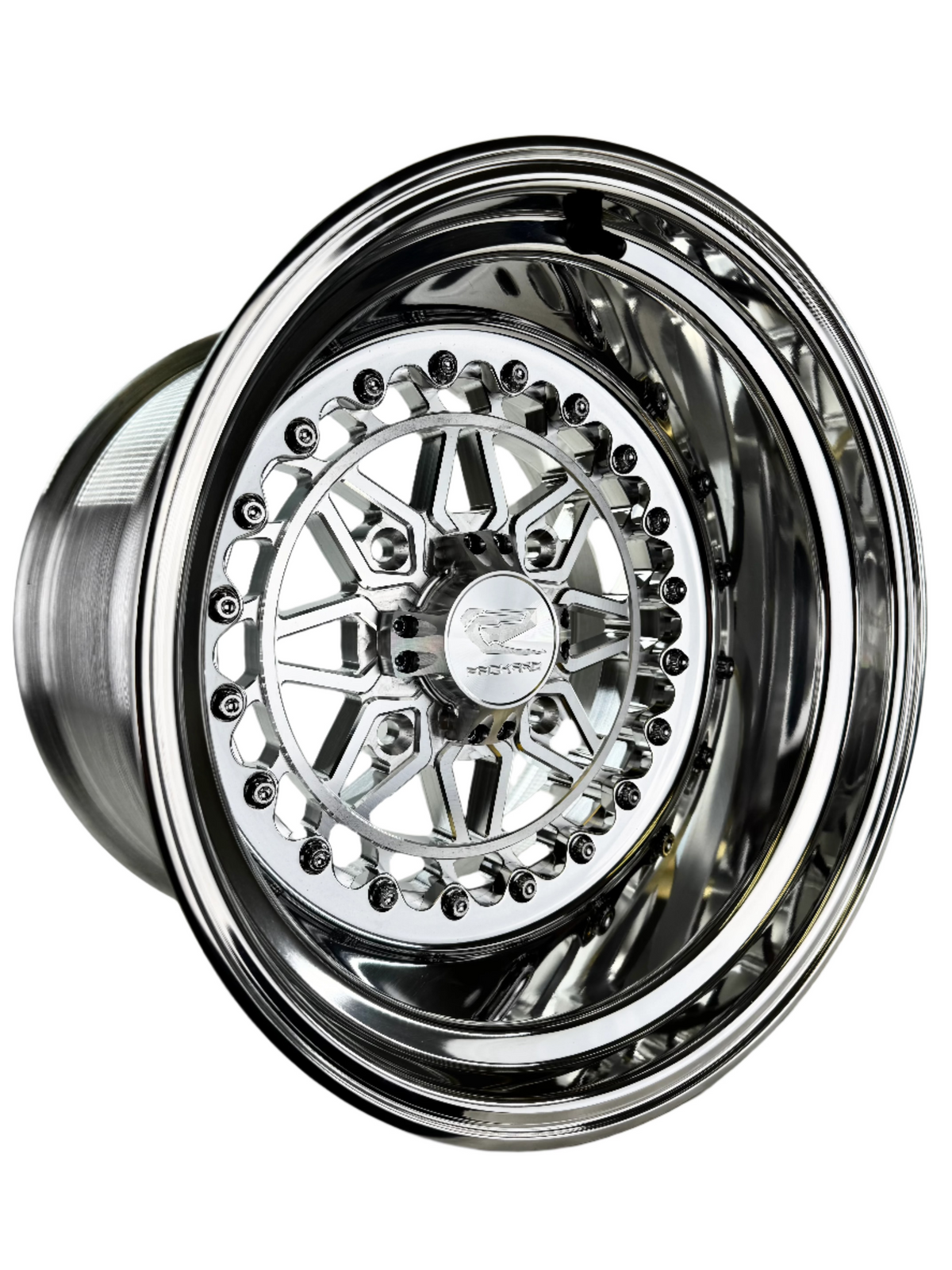 Apollo - FF Forged Polished Silver-Wheels-Packard Performance Dealer-15x7 | 4x136-Black Market UTV