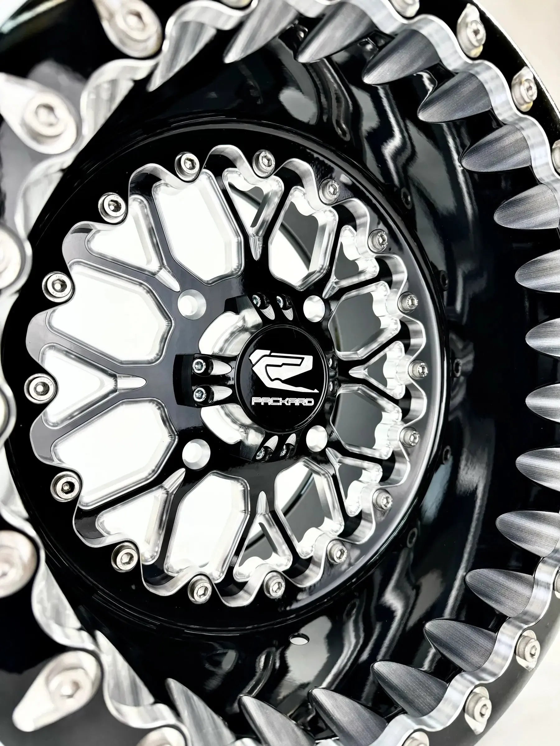 Wishbone - FF Forged Beadlock - Gloss Black-Wheels-Packard Performance-15x7 | 4x136-V.2-Black Market UTV
