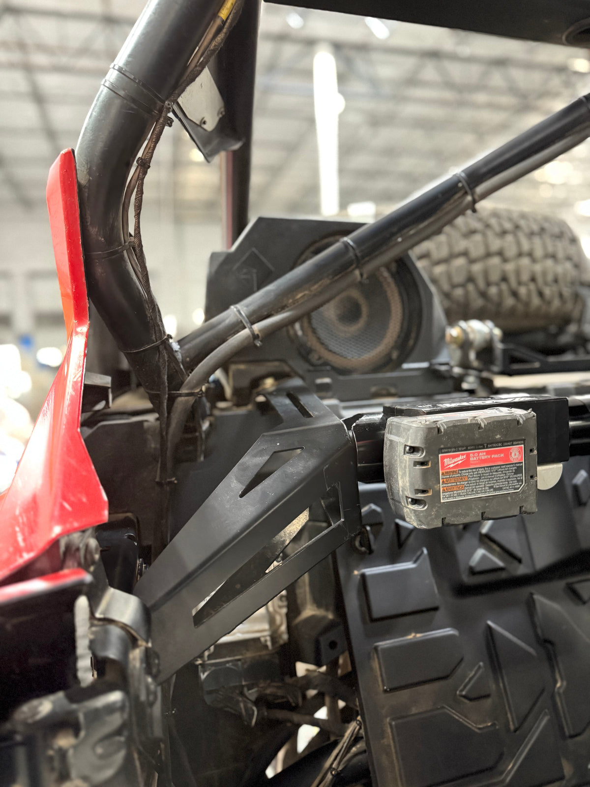 POLARIS PRO R AGM JACK MOUNT-Geiser Performance-2022-2024-Black Market UTV