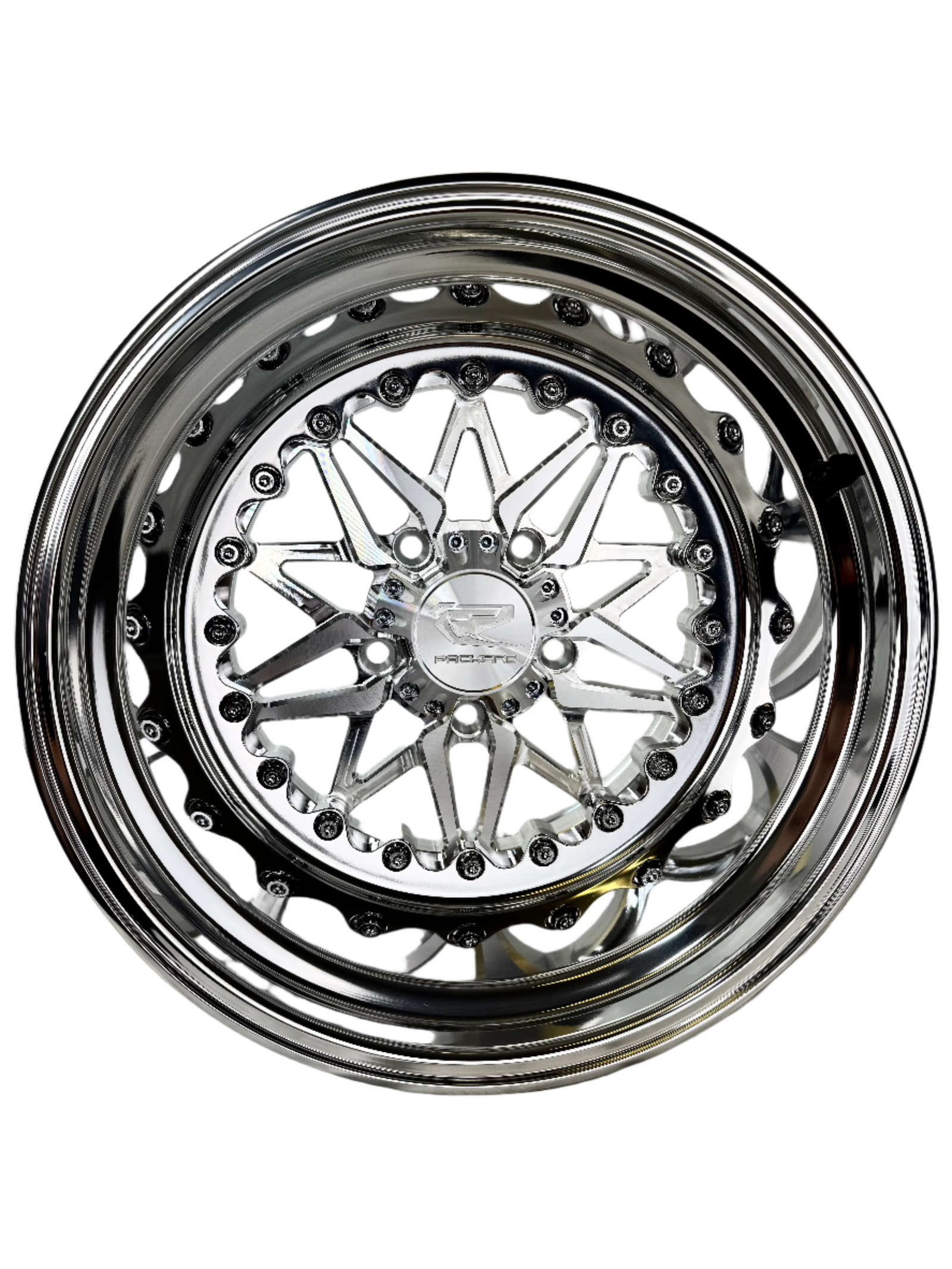 Impact 2.0 - FF Forged Polished Silver RZR PRO R 5X4.5-Wheels-Packard Performance Dealer-15x7 | 5X4.5-No-Black Market UTV