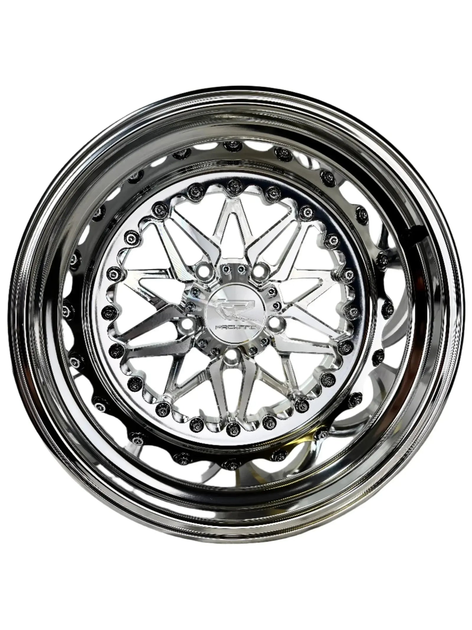 Impact 2.0 - FF Forged Polished Silver RZR PRO R 5X4.5-Wheels-Packard Performance-15x7 | 5X4.5-No-Black Market UTV