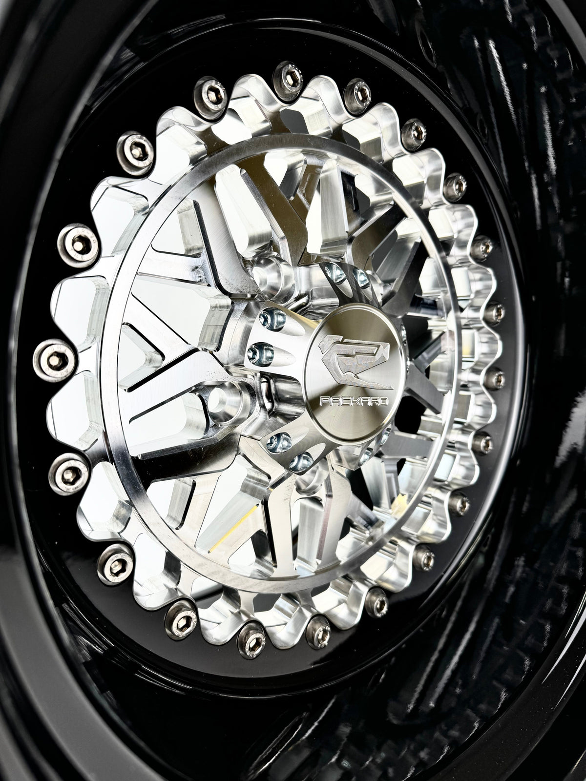 Apollo - FF Forged Silver RZR PRO R 5X4.5-Wheels-Packard Performance-15x7 | 5X4.5-Yes-Black Market UTV