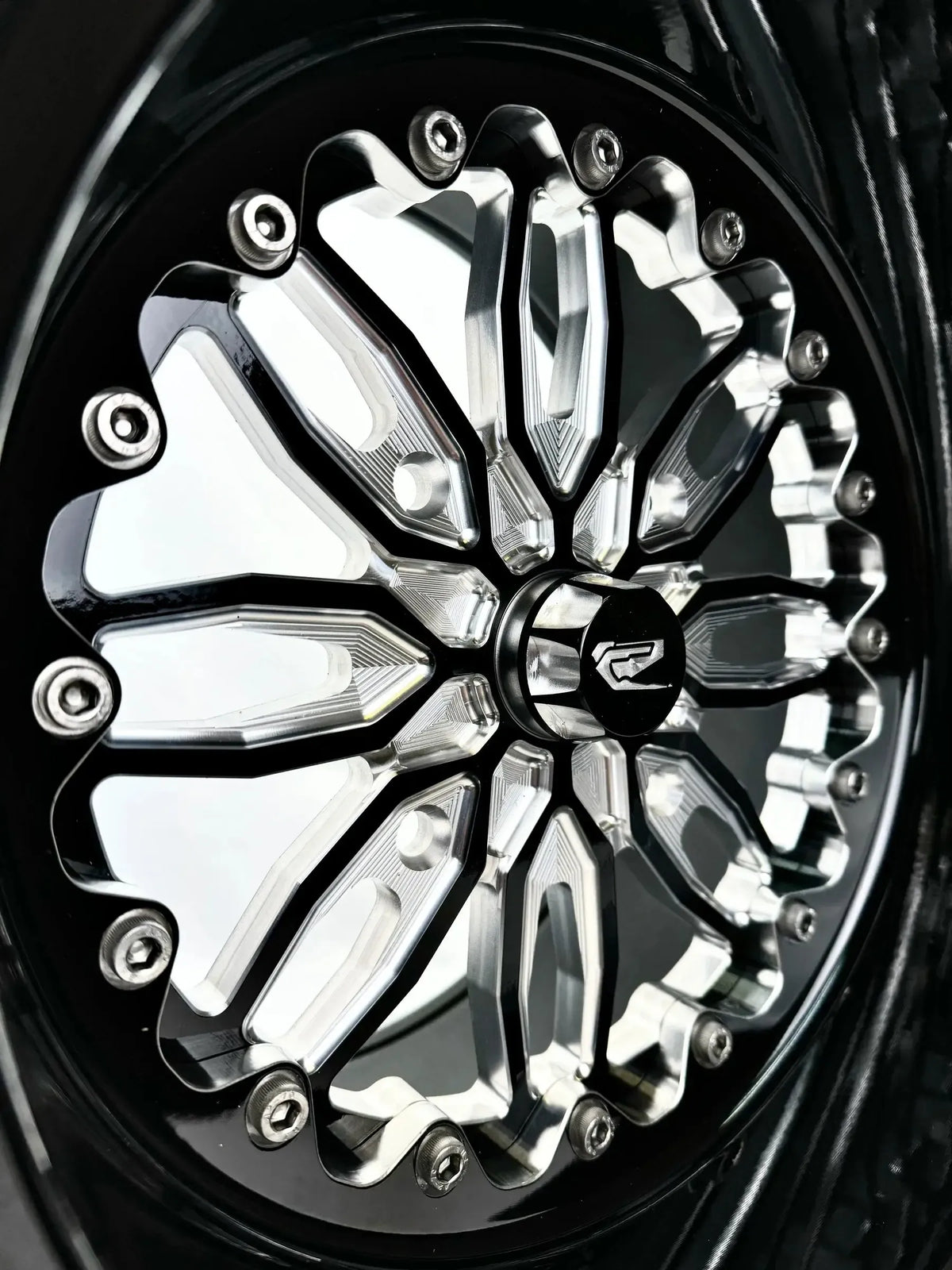 Icon - FF Forged Gloss Black Can-Am X3 4X136-Wheels-Packard Performance-15x7 | 4x136-Black Market UTV