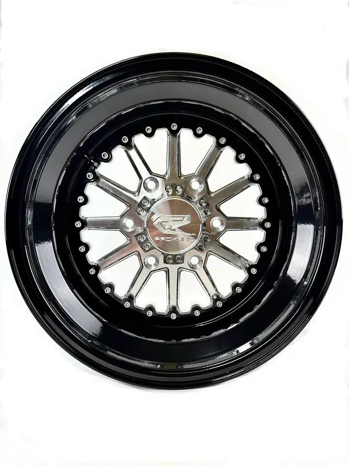 ELEMENT - SILVER MAVERICK R BY ULTRA-LIGHT-Wheels-Packard Performance-15x7 | 6x139.7-Black Market UTV