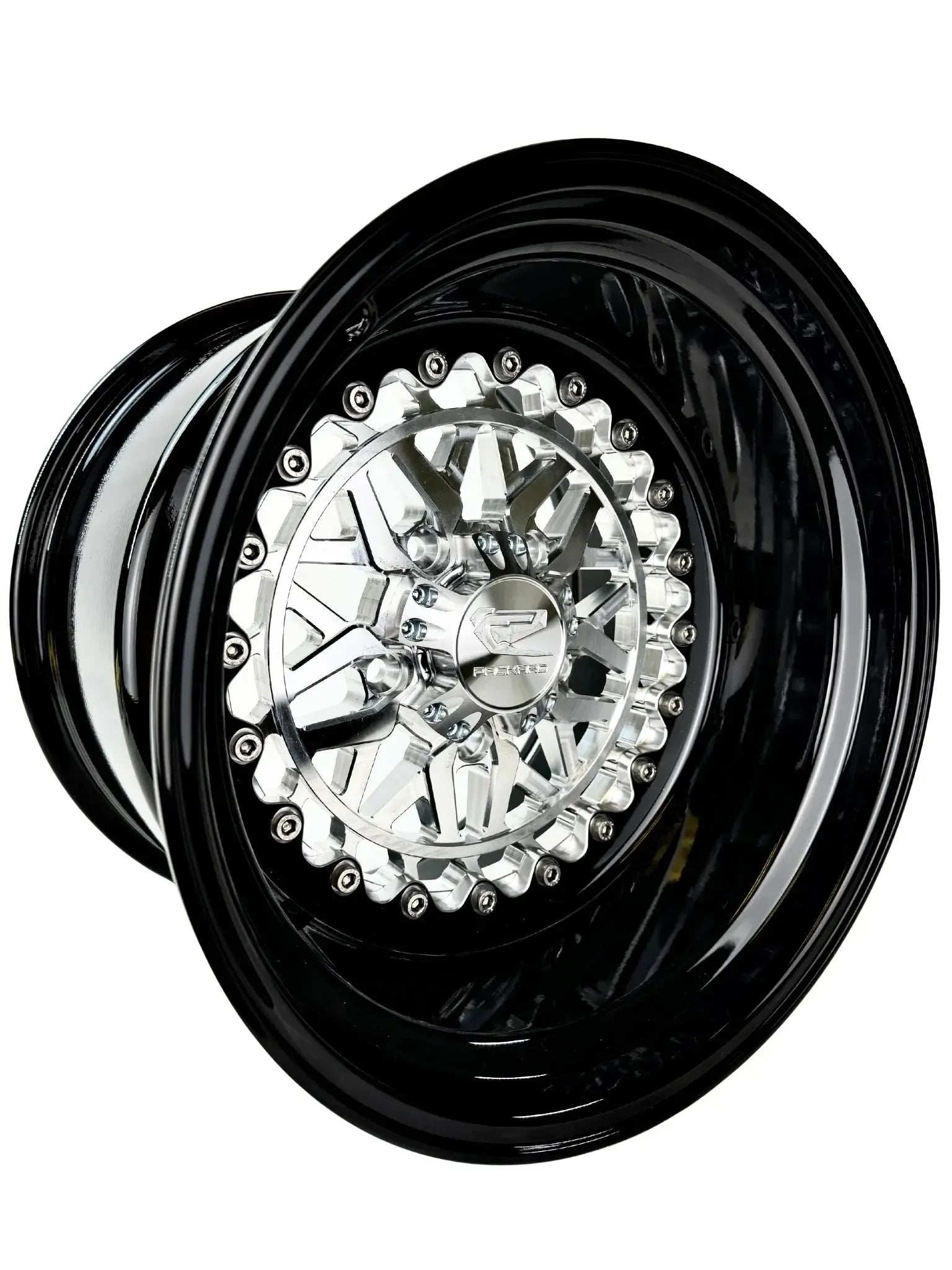 Apollo - FF Forged Silver RZR PRO R 5X4.5-Wheels-Packard Performance-15x7 | 5X4.5-Yes-Black Market UTV