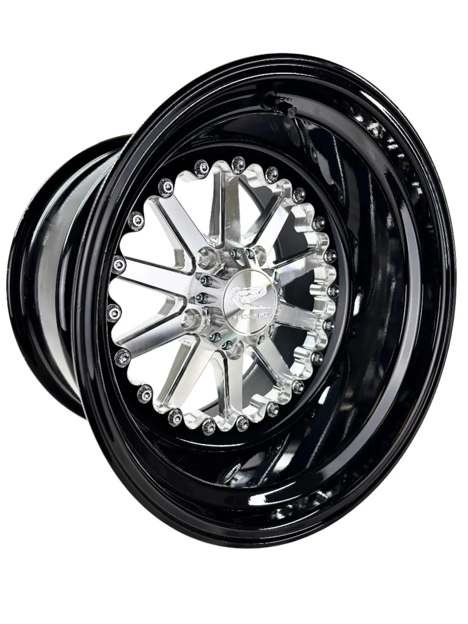 Element - FF Forged Silver RZR PRO R 5X4.5-Wheels-Packard Performance-15x7 | 5X4.5-No-Black Market UTV