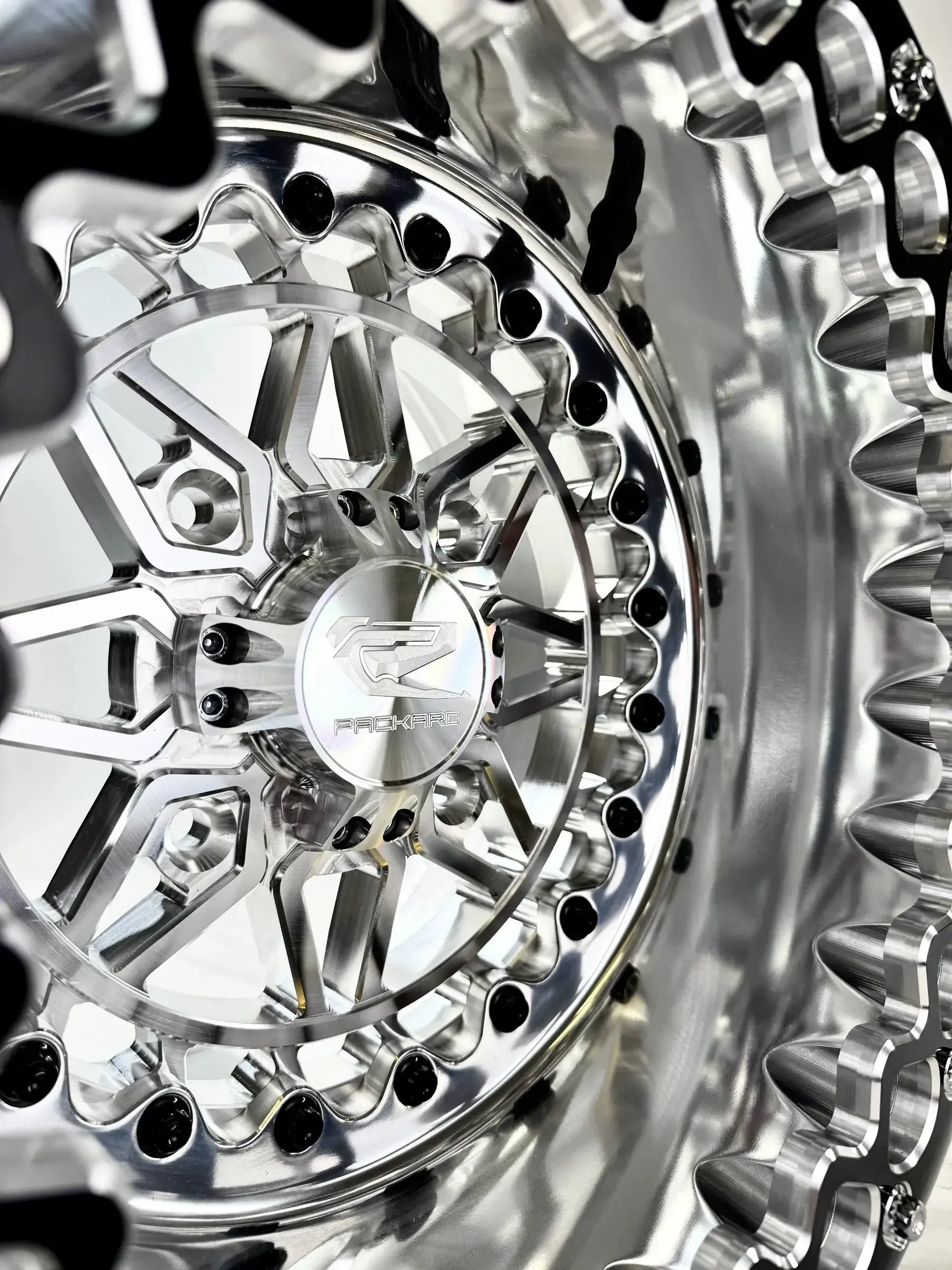 Wishbone - FF Forged Polished Silver-Wheels-Packard Performance-15x7 | 4x136-No-Black Market UTV