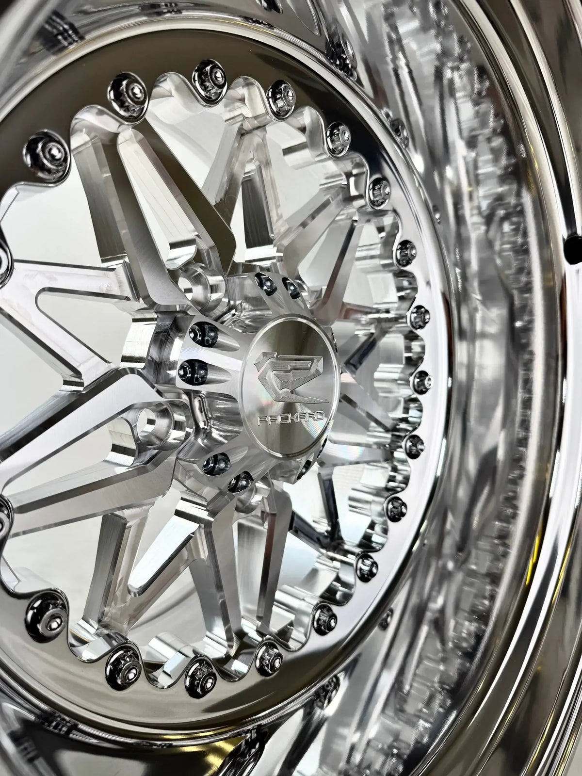 Impact 2.0 - FF Forged Polished Silver RZR PRO R 5X4.5-Wheels-Packard Performance-15x7 | 5X4.5-No-Black Market UTV