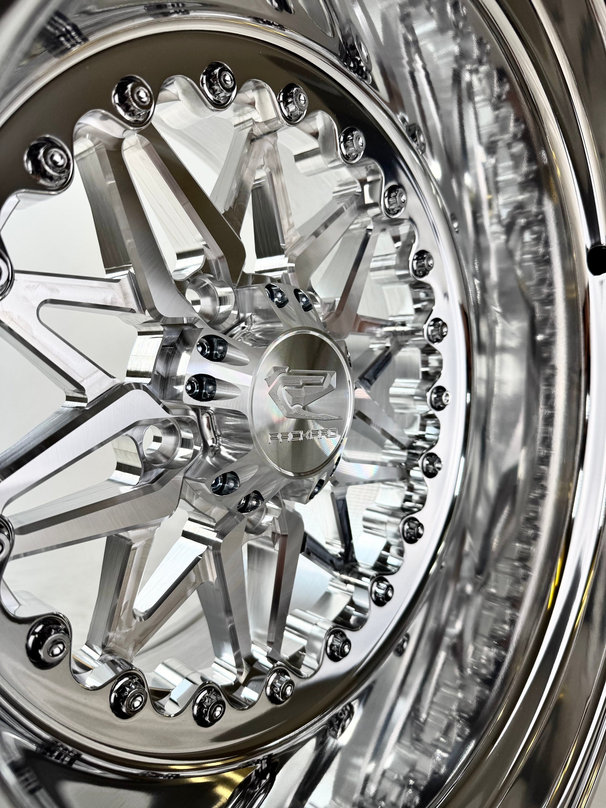 Impact 2.0 - FF Forged Polished Silver RZR PRO R 5X4.5-Wheels-Packard Performance-15x7 | 5X4.5-No-Black Market UTV