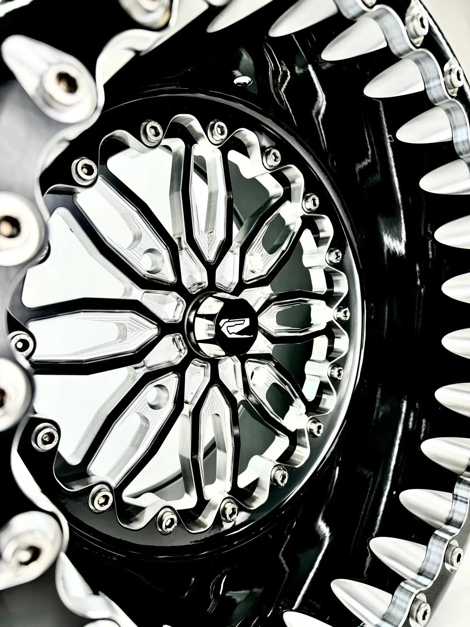 Icon - FF Forged Beadlock - Gloss Black-Wheels-Packard Performance-15x7 | 4x136-V.2-Black Market UTV