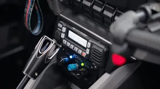 POLARIS TURBO R & PRO R RADIO MOUNTS-Radio Mount-Geiser-PCI-2022-2024-Black Market UTV