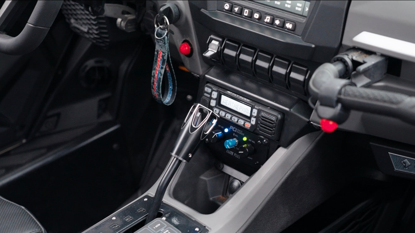 POLARIS TURBO R & PRO R RADIO MOUNTS-Geiser Performance-PCI-2022-2024-Black Market UTV