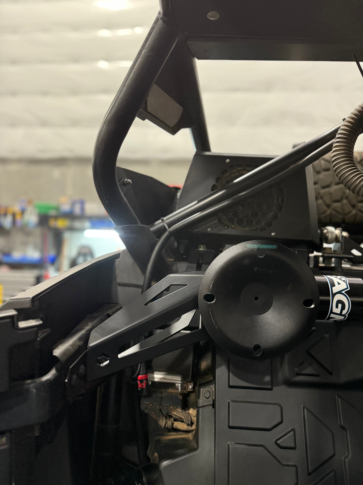 POLARIS PRO R AGM JACK MOUNT-Geiser Performance-2022-2024-Black Market UTV