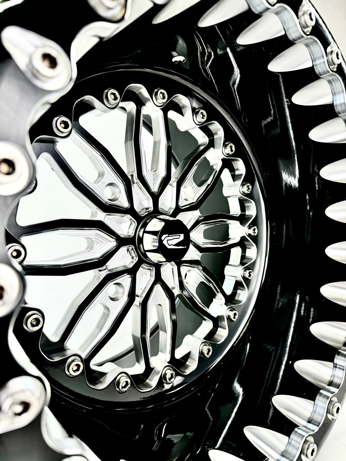 Icon - FF Forged Beadlock - Gloss Black-Wheels-Packard Performance Dealer-15x7 | 4x136-V.2-Black Market UTV