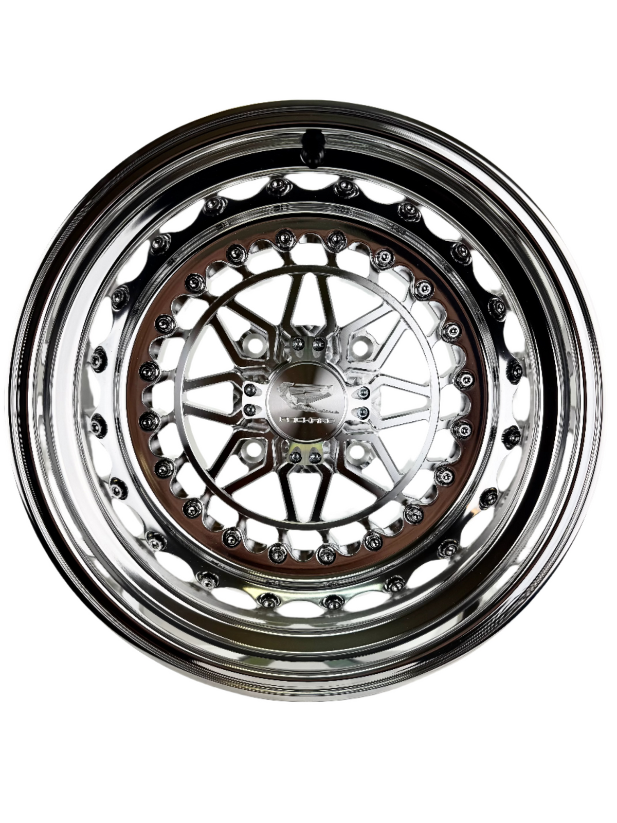 Apollo - FF Forged Polished Silver-Wheels-Packard Performance Dealer-15x7 | 4x136-Black Market UTV