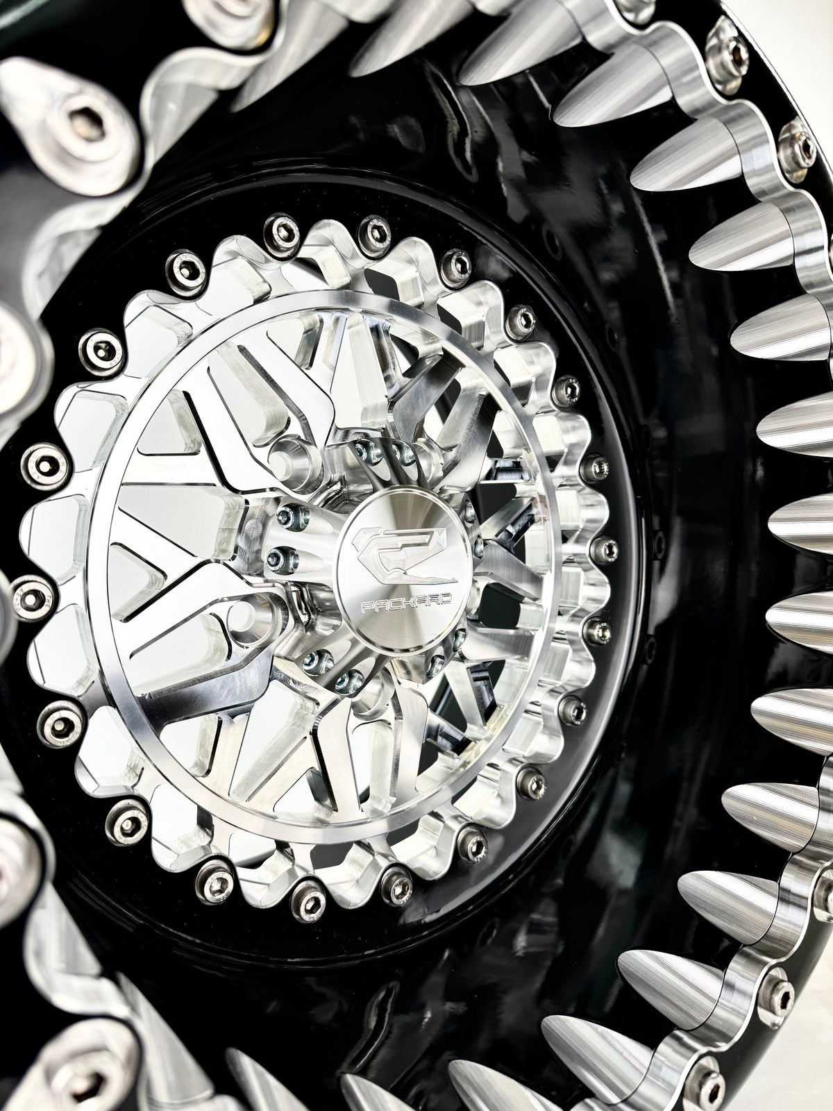 Apollo - FF Forged Beadlock - Silver RZR Pro R 5x4.5-Wheels-Packard Performance-15x7 | 5X4.5-V.3-Yes-Black Market UTV