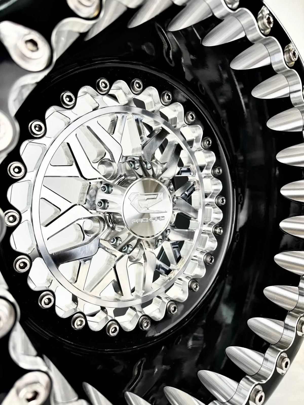 Apollo - FF Forged Beadlock - Silver RZR Pro R 5x4.5-Wheels-Packard Performance-15x7 | 5X4.5-V.3-Yes-Black Market UTV