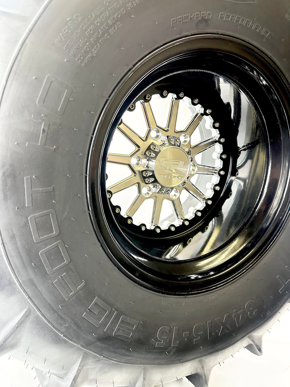 Packard Performance Big Foot HO Paddle Tires-Tires-Packard Performance-33x15-15-Black Market UTV