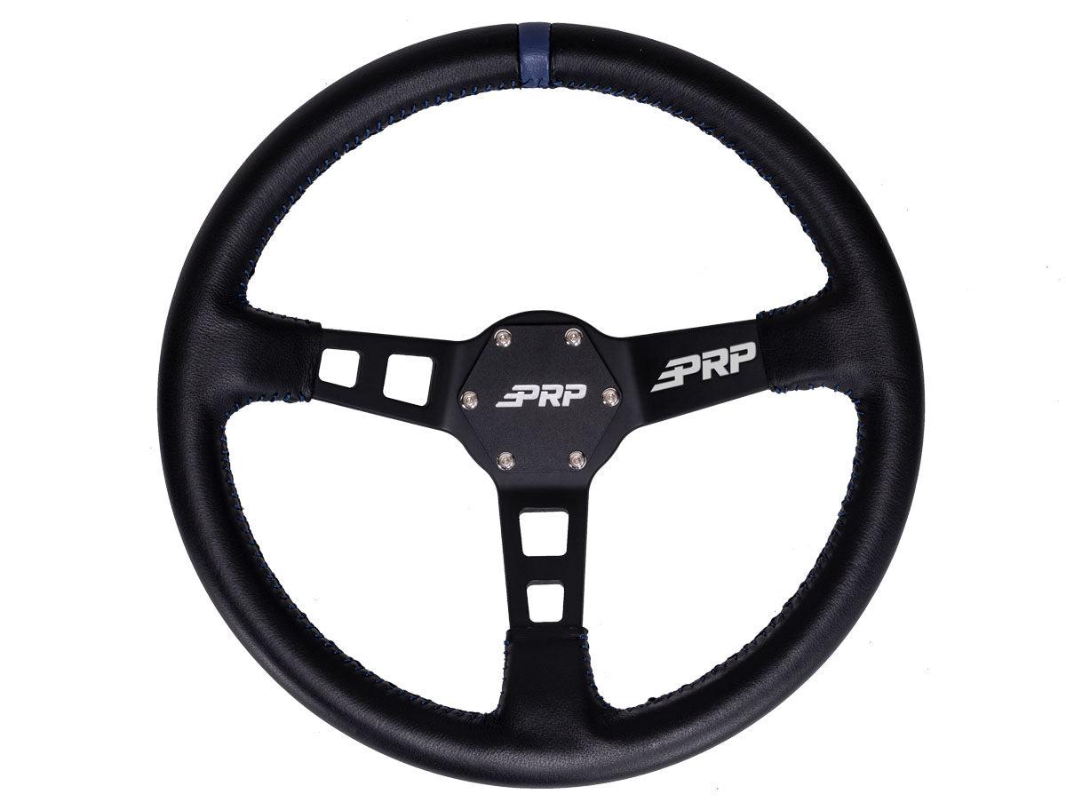 PRP - DEEP DISH STEERING WHEEL – LEATHER