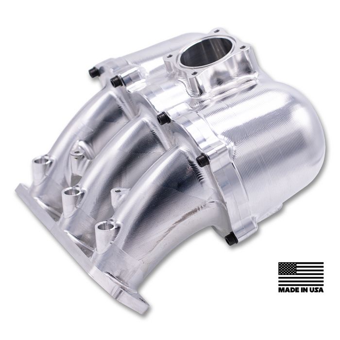 WSRD GHOST BILLET INTAKE MANIFOLD | CAN-AM X3-Turbocharger-WSRD-No Thanks | WSRD Ghost Intake Manifold ONLY-Small Runner (Stock to 300 Hub Horsepower Power Levels)-No Thanks | Intake Manifold ONLY-Black Market UTV