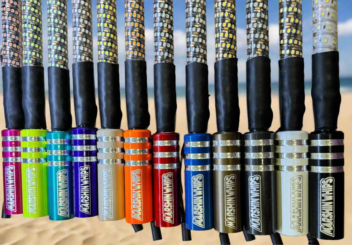 Game Changer LED Whip - Desert Tan Single