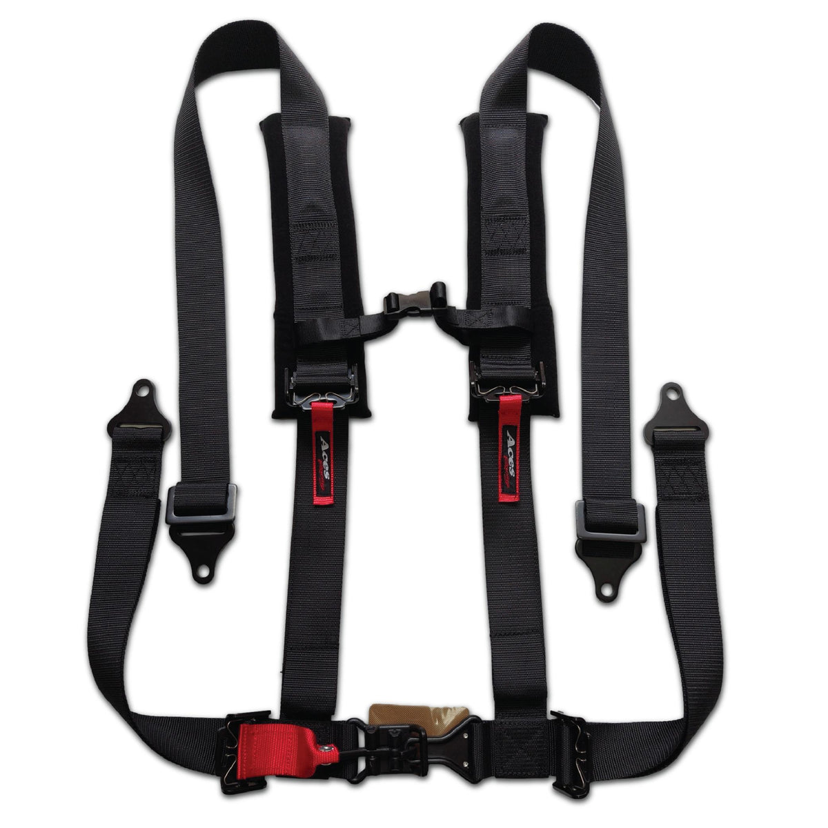 4-Point Harness Latch & Link Buckle-Harnesses-Aces Racing-Black-Black Market UTV