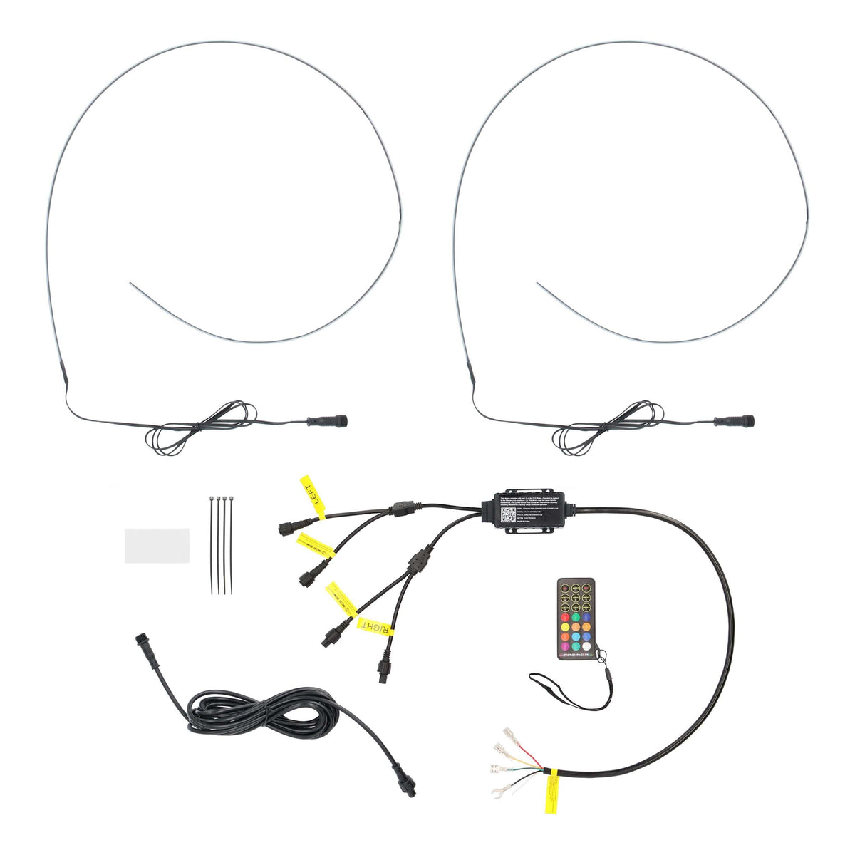Universal - Chasing LED Ambient Dash Lighting Kit-LED Light-Heise-Black Market UTV