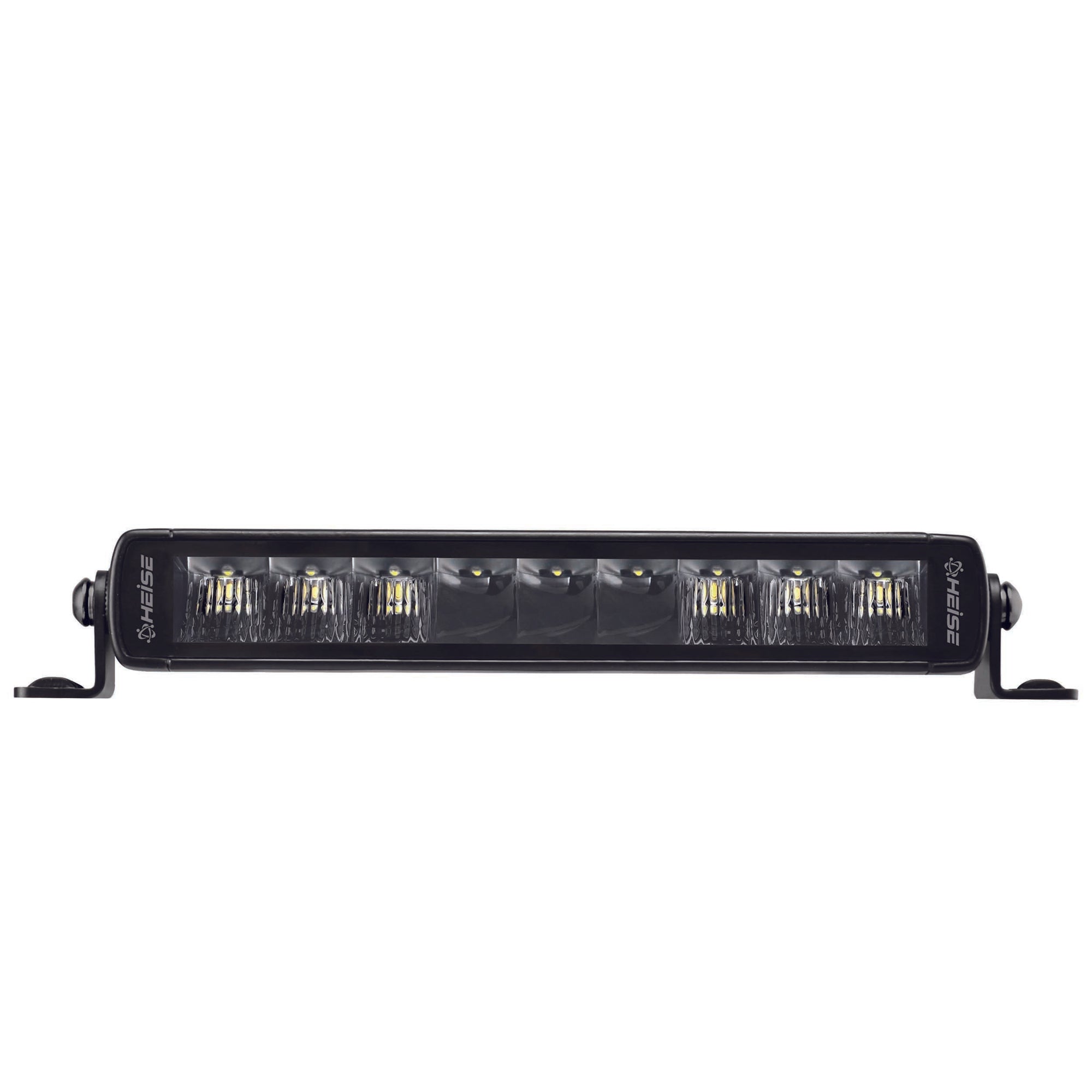 Universal - 9.5" Blackout Single Row - 9 LED - Lightbar-Light Bars-Heise-Black Market UTV