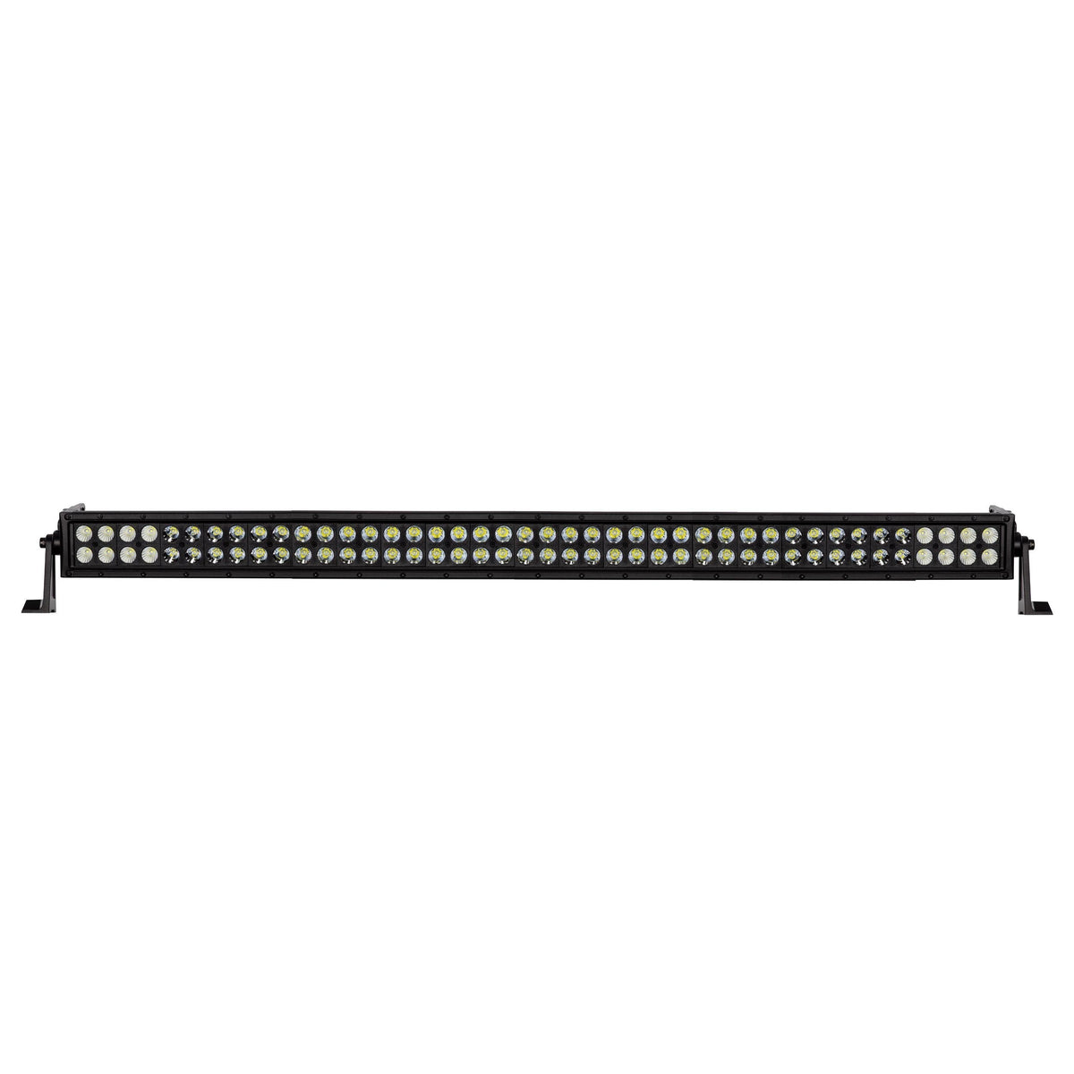 Universal - Dual Row Blackout Curved Lightbar - 42 Inch, 80 LED-Light Bars-Heise-Black Market UTV