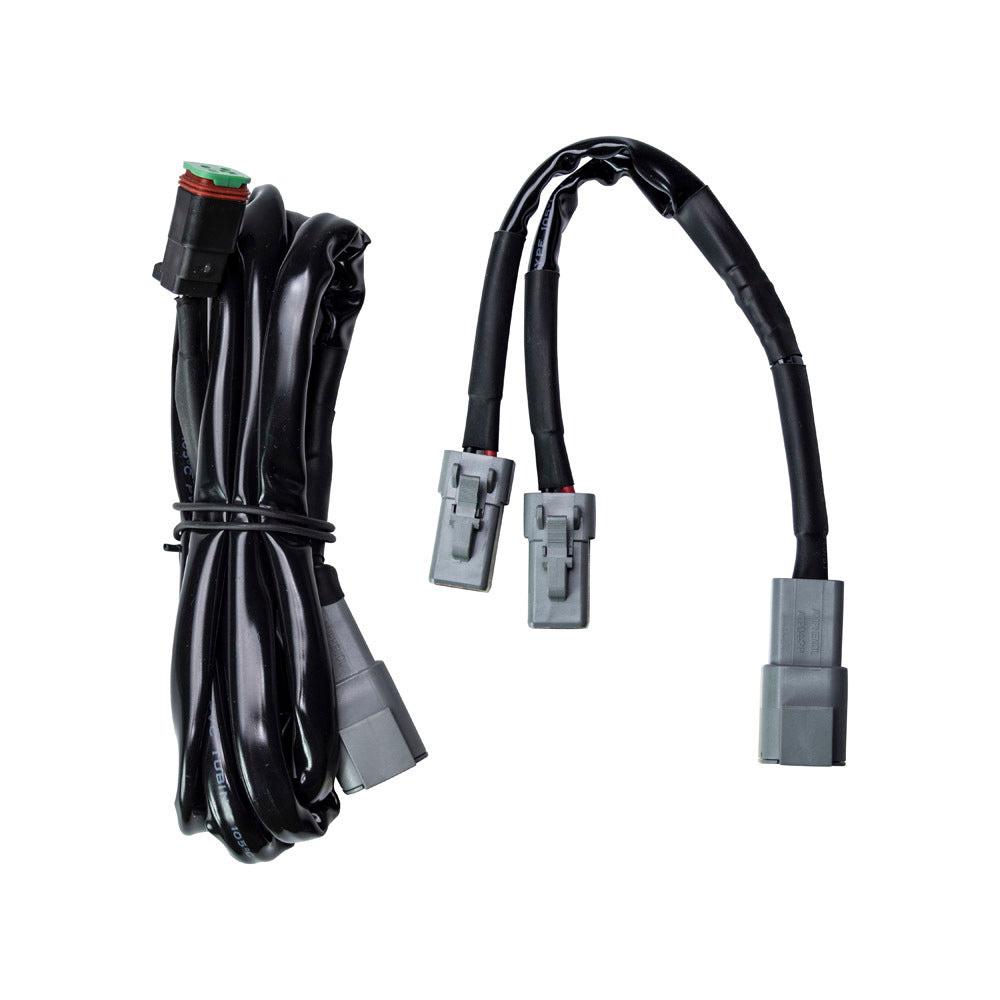 Universal - Y Adapter Harness Kit for HE-WRRK-Lighting Harness-Heise-Black Market UTV