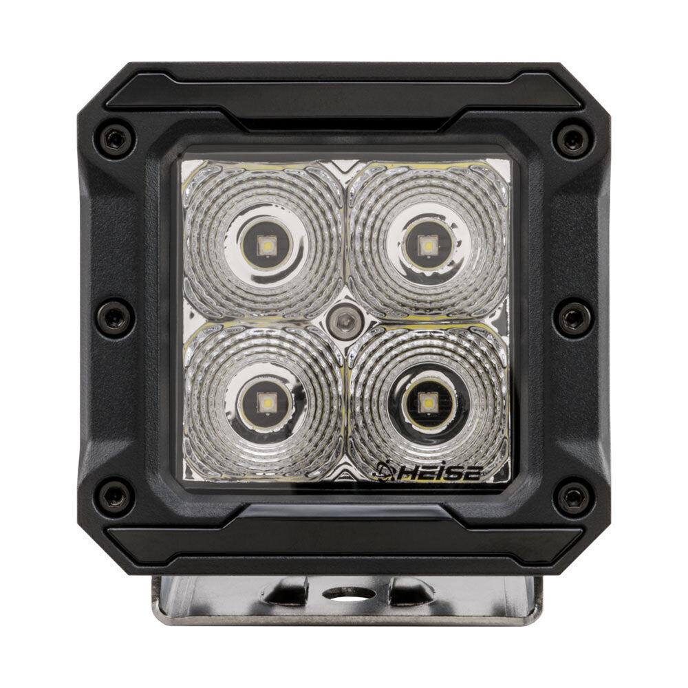 Universal - Flood Beam Cube Light - 3 Inch, 4 LED-Lighting Pods-Heise-Black Market UTV