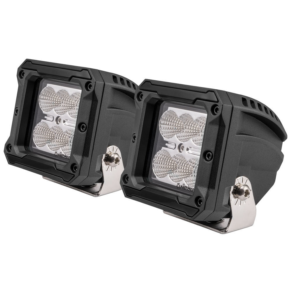 Universal - High Output Cube Floodlight - 3 Inch, 6 LED, 2-Pack-Lighting Pods-Heise-Black Market UTV