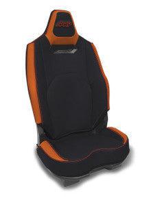 Rear Seat Covers for 2025+ Polaris RZR PRO XP, PRO R, PRO S (Pair)-Seat-PRP Seats-Black/ Orange-Black Market UTV