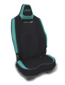 Rear Seat Covers for 2025+ Polaris RZR PRO XP, PRO R, PRO S (Pair)-Seat-PRP Seats-Black/ Teal-Black Market UTV