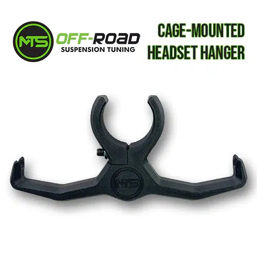 MTS Off-Road Headset Hanger - Universal-Headset Hanger-MTS-1.75"-Black Market UTV