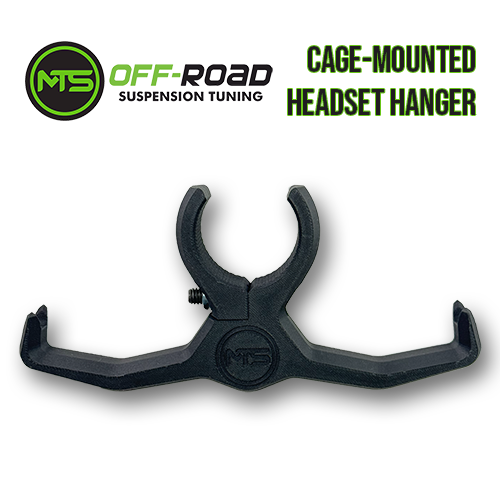 MTS Off-Road Headset Hanger-Product-MTS Off-Road-1.75"-Black Market UTV