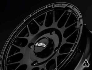 ASSAULT INDUSTRIES HELLFIRE WHEELS WITH INNERLOCK™ TECHNOLOGY-Wheels-Assault Industries-4/156-7"-Matte Titanium-Black Market UTV