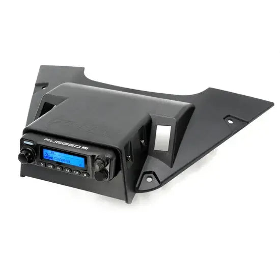 Can-Am Maverick R Remote Head Top Mount Kit-Radio Mount -Rugged Radio-Black Market UTV