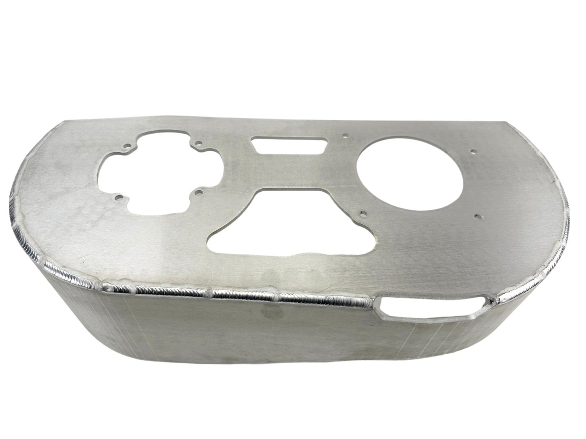Packard Performance Scatter Shield Clutch Cover for Can-Am X3-Performance-Packard Performance Dealer-Brushed Aluminum-Black Market UTV